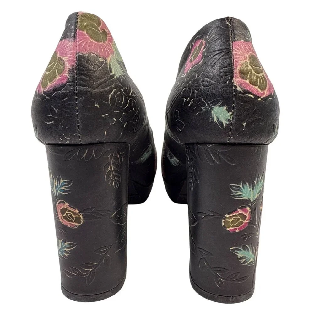 L'Artiste Spring Step Julianna Pump‎ Platform Floral High Heel 10.5-11 EU 42